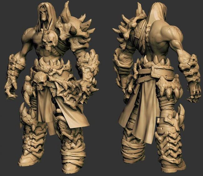 动漫手办模型3D打印